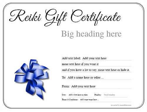 reiki   gift certificate style1 default template image-261 downloadable and printable with editable fields