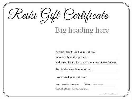 reiki   gift certificate style1 default template image-262 downloadable and printable with editable fields