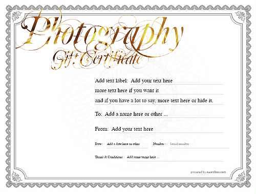  photography  gift certificate style4 default template image-60 downloadable and printable with editable fields
