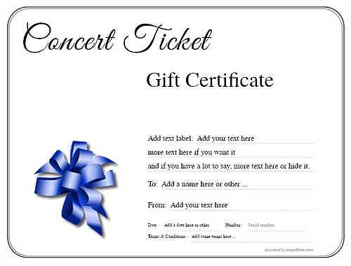 concert ticket gift certificate style1 default template image-573 downloadable and printable with editable fields