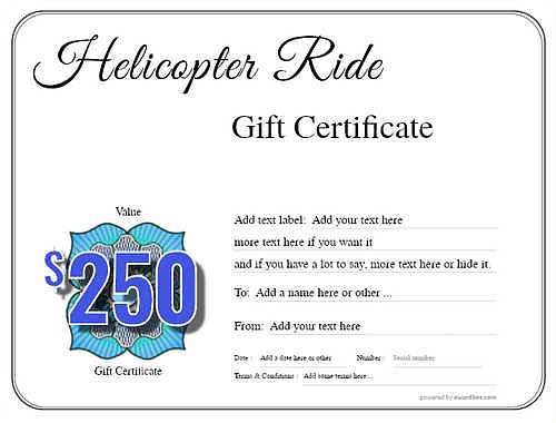 helicopter ride gift certificate style1 default template image-417 downloadable and printable with editable fields