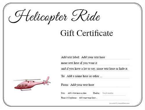 helicopter ride gift certificate style1 default template image-419 downloadable and printable with editable fields