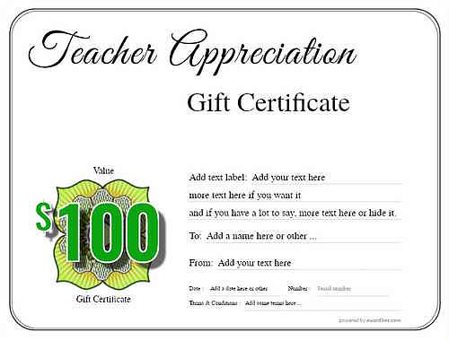 teacher appreciation gift certificate style1 default template image-81 downloadable and printable with editable fields