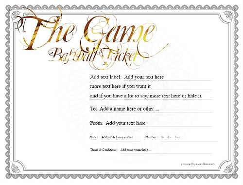 baseball ticket gift certificate style4 default template image-528 downloadable and printable with editable fields