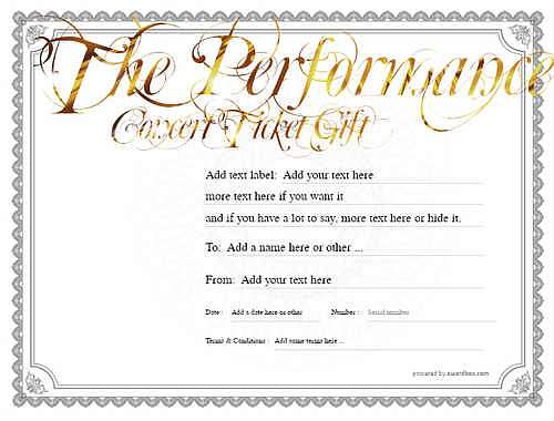 concert ticket gift certificate style4 default template image-580 downloadable and printable with editable fields