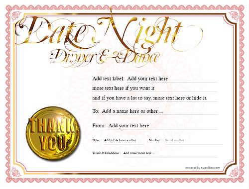 date night gift certificate style4 red template image-631 downloadable and printable with editable fields