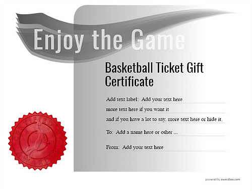 basketball ticket gift certificate style7 default template image-559 downloadable and printable with editable fields