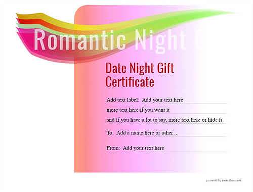 date night gift certificate style7 pink template image-639 downloadable and printable with editable fields