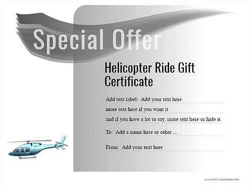 helicopter ride gift certificate style7 default template image-429 downloadable and printable with editable fields